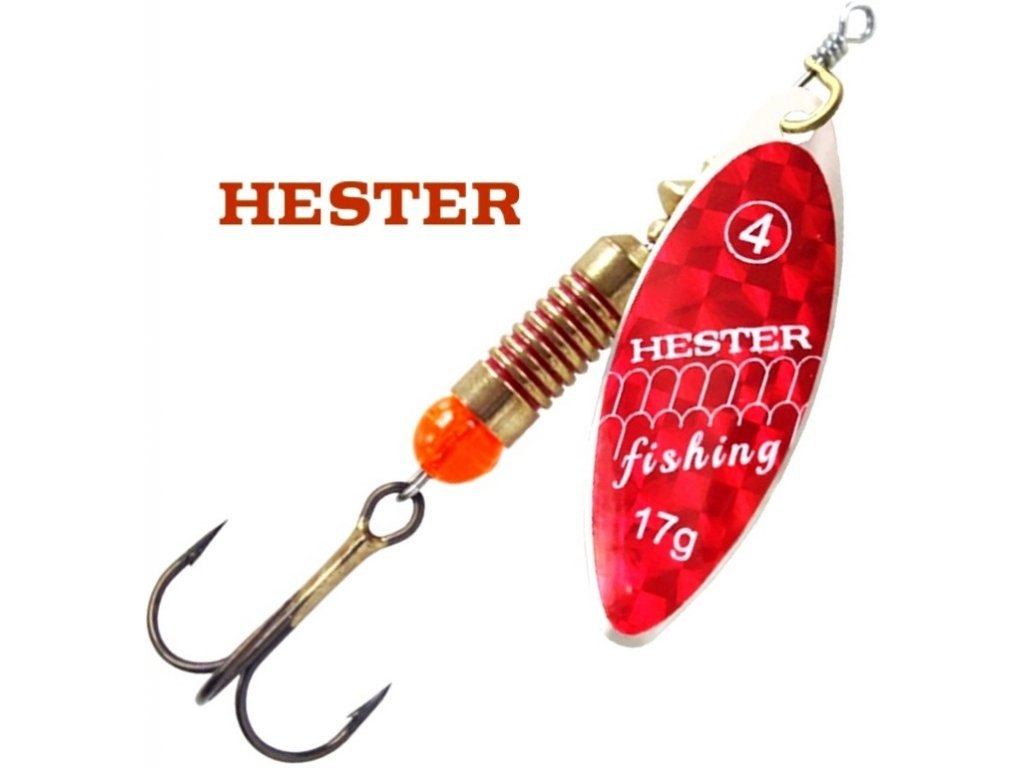 Hester Fishing Třpytka Willow Red Holo Scales Hmotnost: 12g